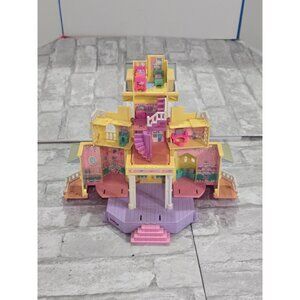 Vintage Polly Pocket Pop-Up Clubhouse Mansion Bluebird 1995 House Only‎ VIDEO